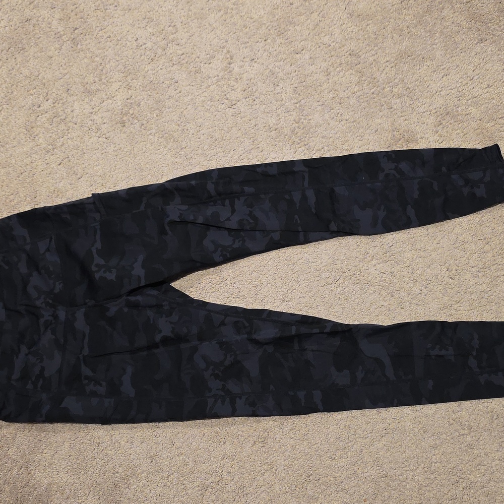Black Camouflage Leggings